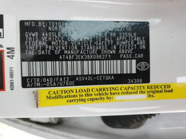 2011 Toyota Camry Base