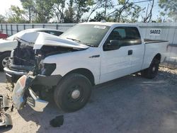 Salvage cars for sale at Riverview, FL auction: 2014 Ford F150 Super Cab