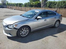 Salvage cars for sale from Copart San Martin, CA: 2015 Mazda 6 Sport