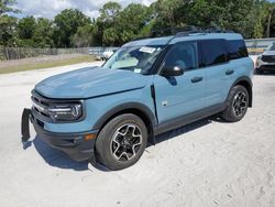 Salvage cars for sale from Copart Fort Pierce, FL: 2021 Ford Bronco Sport BIG Bend