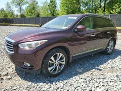 Infiniti JX35 Vehiculos salvage en venta: 2013 Infiniti JX35