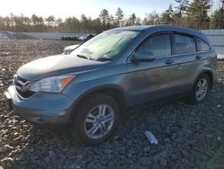 Salvage cars for sale at Windham, ME auction: 2010 Honda CR-V EXL