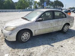 Salvage cars for sale at Loganville, GA auction: 2005 Honda Civic LX