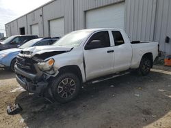 Salvage cars for sale at Jacksonville, FL auction: 2015 Toyota Tundra Double Cab SR/SR5