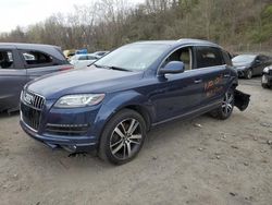 Salvage cars for sale at Marlboro, NY auction: 2015 Audi Q7 Premium Plus