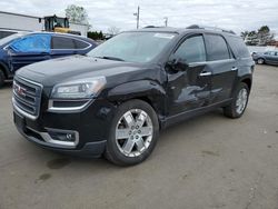 Salvage cars for sale at New Britain, CT auction: 2017 GMC Acadia Limited SLT-2