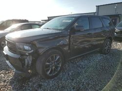 Salvage cars for sale at Wayland, MI auction: 2017 Dodge Durango GT