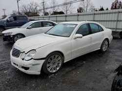 Mercedes-Benz E 350 4matic salvage cars for sale: 2007 Mercedes-Benz E 350 4matic