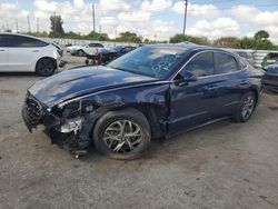 Salvage cars for sale from Copart Miami, FL: 2020 Hyundai Sonata SEL