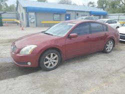 Salvage cars for sale from Copart Wichita, KS: 2004 Nissan Maxima SE