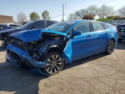Salvage cars for sale at Moraine, OH auction: 2020 Ford Fusion SE