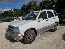 Chevrolet salvage cars for sale: 2002 Chevrolet Tracker LT