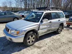 Vehiculos salvage en venta de Copart Candia, NH: 2002 Subaru Forester S