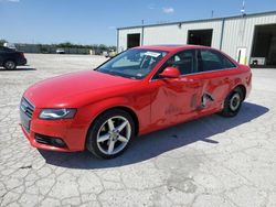 Salvage cars for sale at Kansas City, KS auction: 2009 Audi A4 Prestige