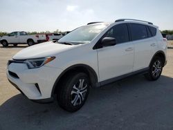 Salvage cars for sale at Fresno, CA auction: 2018 Toyota Rav4 LE