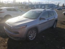 Vehiculos salvage en venta de Copart Anchorage, AK: 2016 Jeep Cherokee Limited