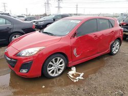 Salvage cars for sale from Copart Elgin, IL: 2011 Mazda 3 S