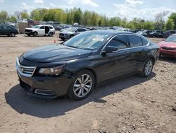 Salvage cars for sale at Chalfont, PA auction: 2017 Chevrolet Impala LT