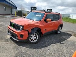 Salvage cars for sale from Copart Mcfarland, WI: 2019 Jeep Renegade Latitude