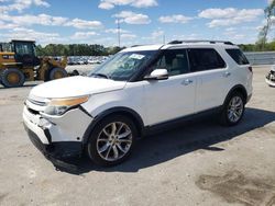 Salvage cars for sale from Copart Dunn, NC: 2011 Ford Explorer Limited