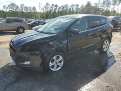 Salvage cars for sale at Harleyville, SC auction: 2016 Ford Escape SE