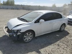 Salvage cars for sale from Copart Arlington, WA: 2011 Honda Civic LX