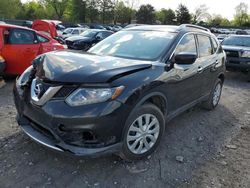 Salvage cars for sale from Copart Madisonville, TN: 2016 Nissan Rogue S