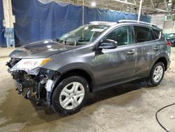 Salvage cars for sale from Copart Woodhaven, MI: 2014 Toyota Rav4 LE