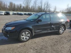 Salvage cars for sale from Copart Leroy, NY: 2009 Subaru Outback