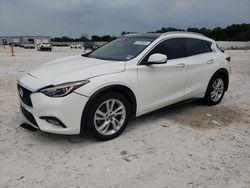 Salvage cars for sale at New Braunfels, TX auction: 2018 Infiniti QX30 Base
