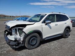 Vehiculos salvage en venta de Copart Ottawa, ON: 2022 Subaru Forester Touring