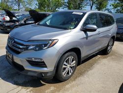 Salvage cars for sale at Bridgeton, MO auction: 2018 Honda Pilot EXL
