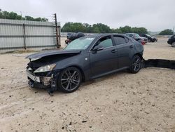 Salvage cars for sale at New Braunfels, TX auction: 2011 Lexus IS 250