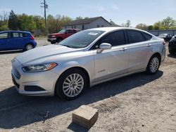 Salvage cars for sale at York Haven, PA auction: 2013 Ford Fusion SE Hybrid