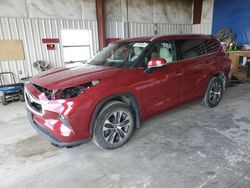 Toyota Highlander xle salvage cars for sale: 2022 Toyota Highlander XLE