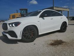 Salvage cars for sale at West Palm Beach, FL auction: 2021 Mercedes-Benz GLE Coupe AMG 53 4matic