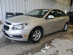 Salvage cars for sale at Franklin, WI auction: 2015 Chevrolet Cruze LT