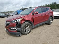 Salvage cars for sale at Greenwell Springs, LA auction: 2017 Hyundai Santa FE Sport