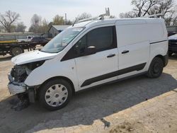 Salvage trucks for sale at Wichita, KS auction: 2021 Ford Transit Connect XL