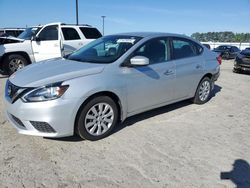 Salvage cars for sale at Lumberton, NC auction: 2017 Nissan Sentra S