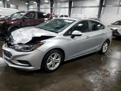 Salvage cars for sale from Copart Ham Lake, MN: 2017 Chevrolet Cruze LT