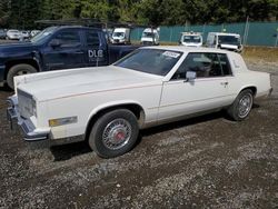 Salvage cars for sale at Graham, WA auction: 1984 Cadillac Eldorado