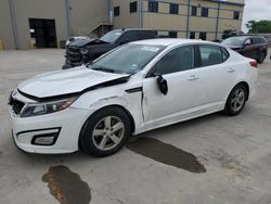 Salvage cars for sale from Copart Wilmer, TX: 2015 KIA Optima LX