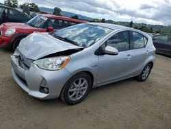 Salvage cars for sale from Copart San Martin, CA: 2013 Toyota Prius C