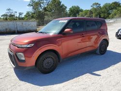 Salvage cars for sale from Copart Fort Pierce, FL: 2020 KIA Soul LX