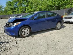 Salvage cars for sale at Waldorf, MD auction: 2018 KIA Forte LX