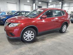 Salvage cars for sale at Ham Lake, MN auction: 2015 Nissan Rogue S