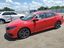 Salvage cars for sale at Newton, AL auction: 2021 Honda Civic Sport