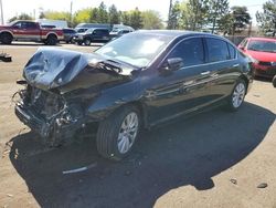 Honda Accord exl salvage cars for sale: 2015 Honda Accord EXL