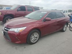 Salvage cars for sale at Grand Prairie, TX auction: 2017 Toyota Camry LE